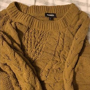 Chunky knit sweater